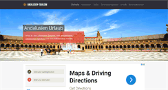 Desktop Screenshot of andalusien-tour.com